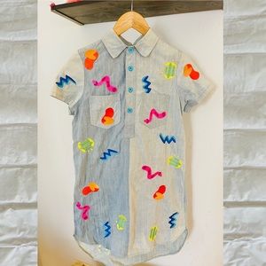 Mokuyobi Squiggle T-shirt Dress